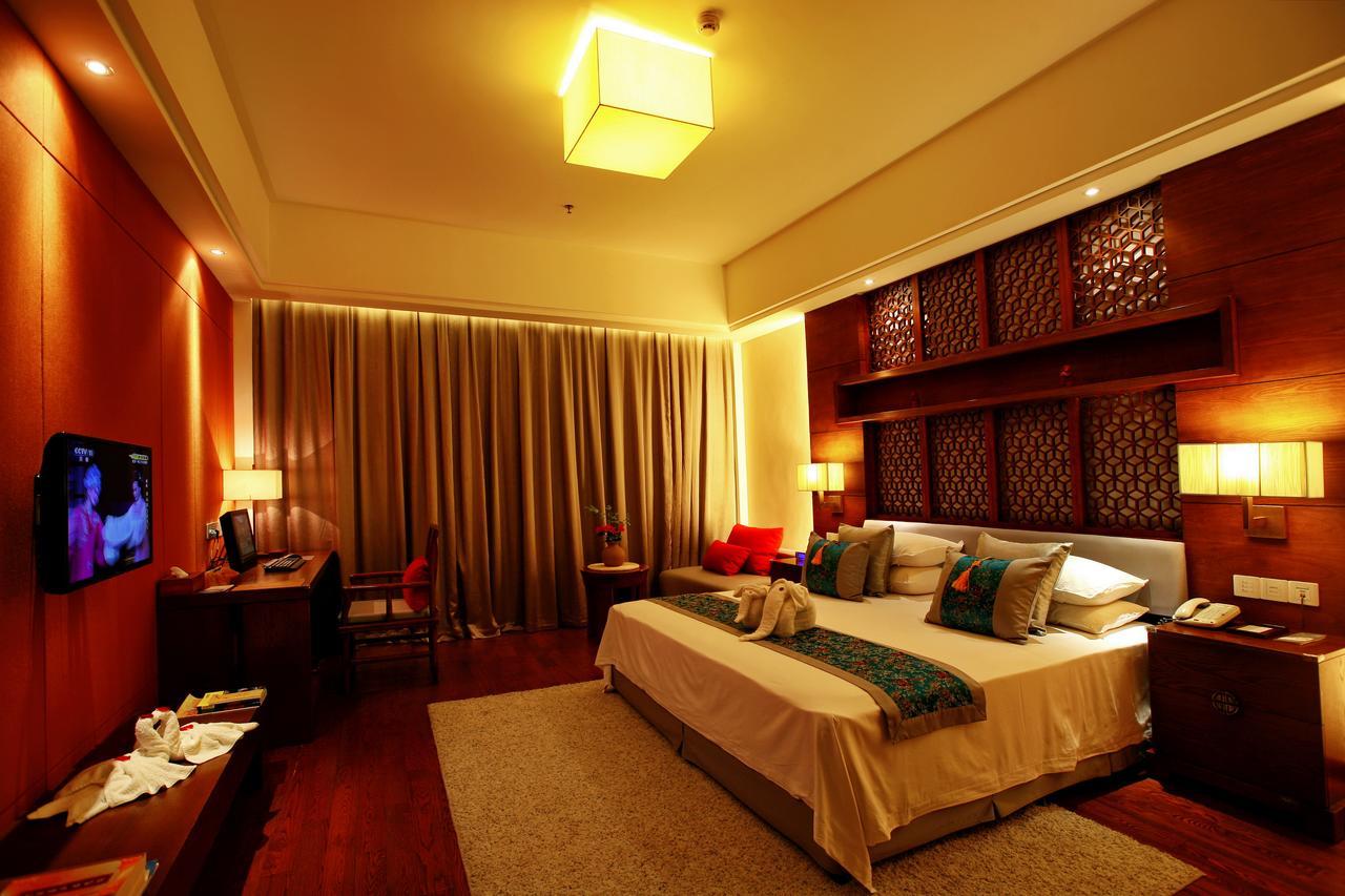 Wu XI Shan Se Hotel Qingyang  Exterior photo