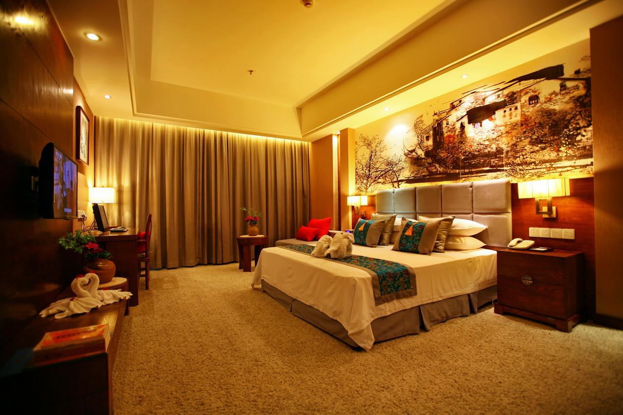 Wu XI Shan Se Hotel Qingyang  Exterior photo