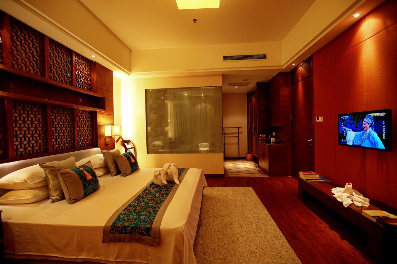 Wu XI Shan Se Hotel Qingyang  Exterior photo